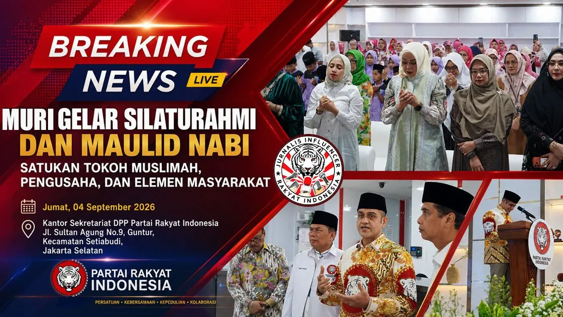 MURI Gelar Silaturahmi dan Maulid Nabi, Satukan Tokoh Muslimah, Pengusaha, dan Elemen Masyarakat