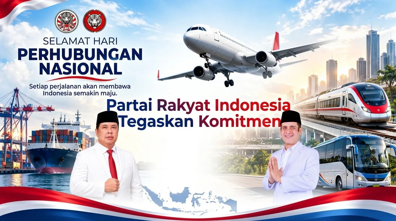 Hari Perhubungan Nasional, Partai Rakyat Indonesia Tegaskan Komitmen Dukung Keselamatan Transportasi Nasional